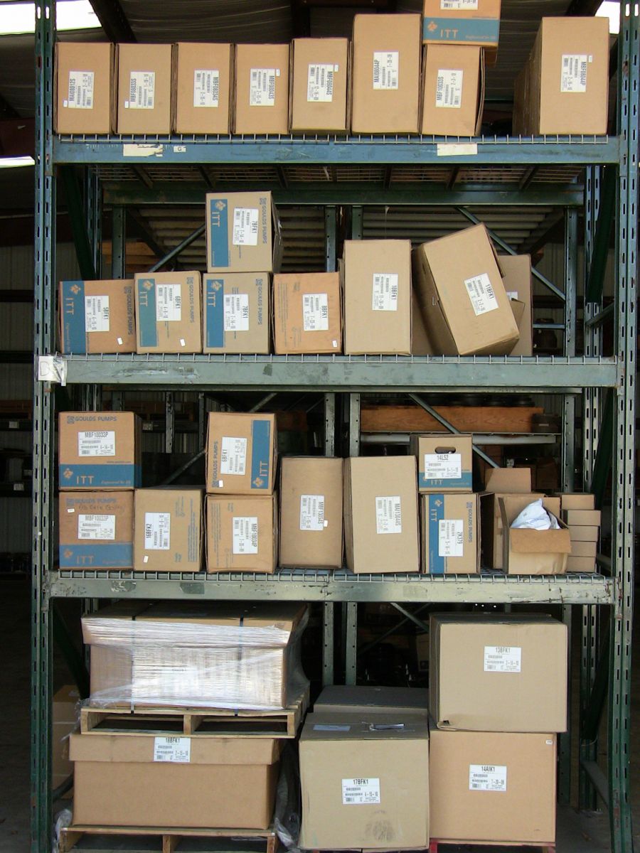 Major Turbine Goulds End Suction Inventory